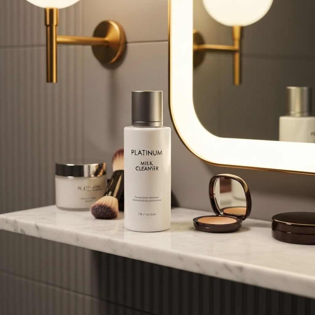 Мляко за почистване платинено